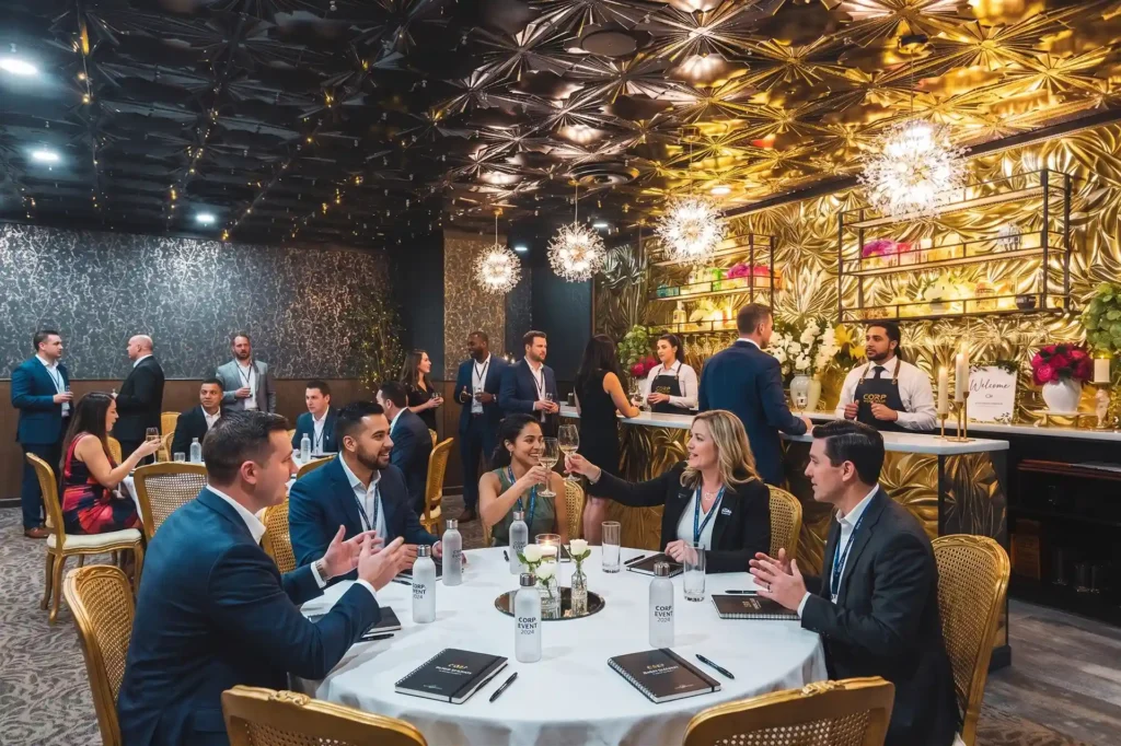 Corporate event at the hilltop